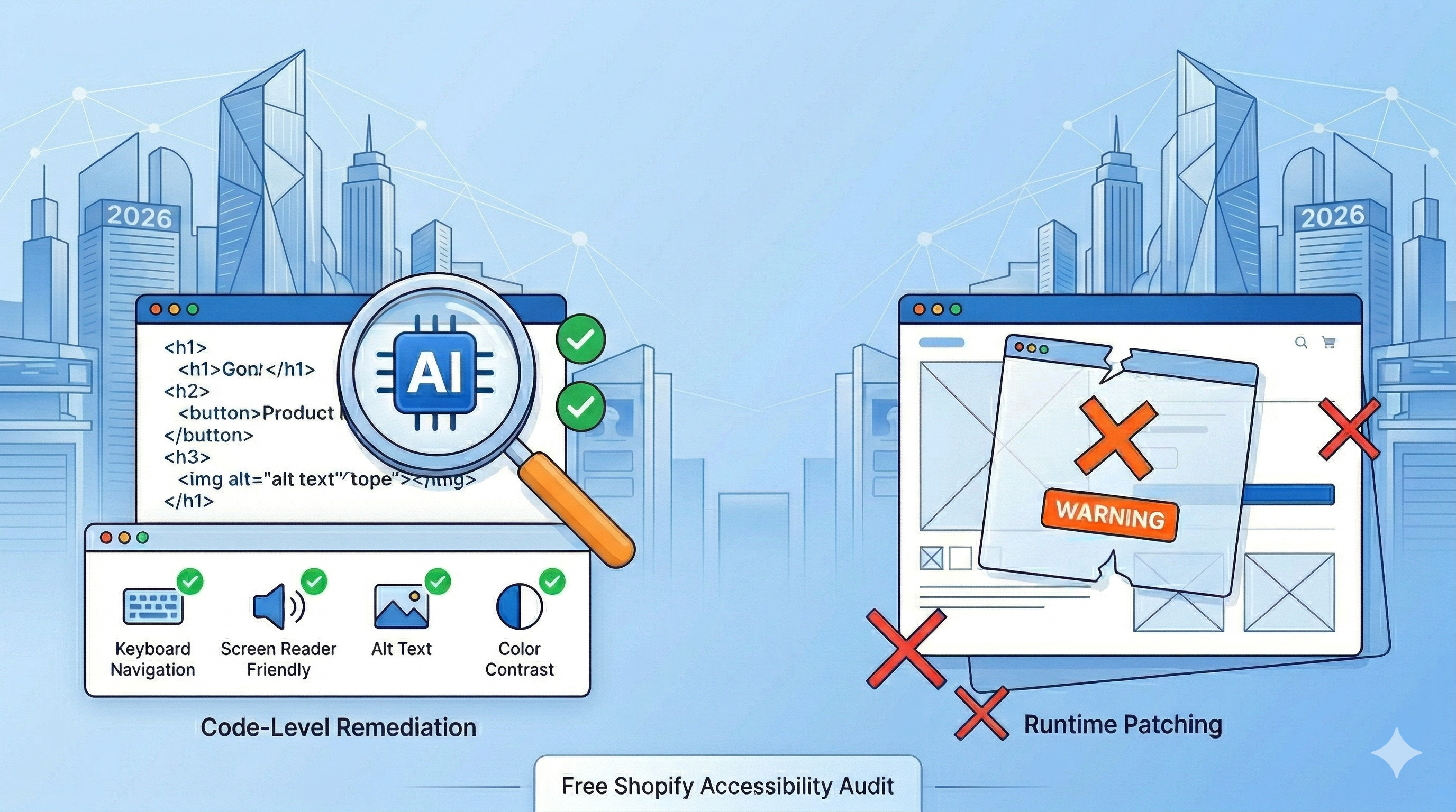 Shopify ADA Compliance in 2026: AI-Powered Tools That Actually Work (And The Ones That Were Fined $1 million by the FTC)