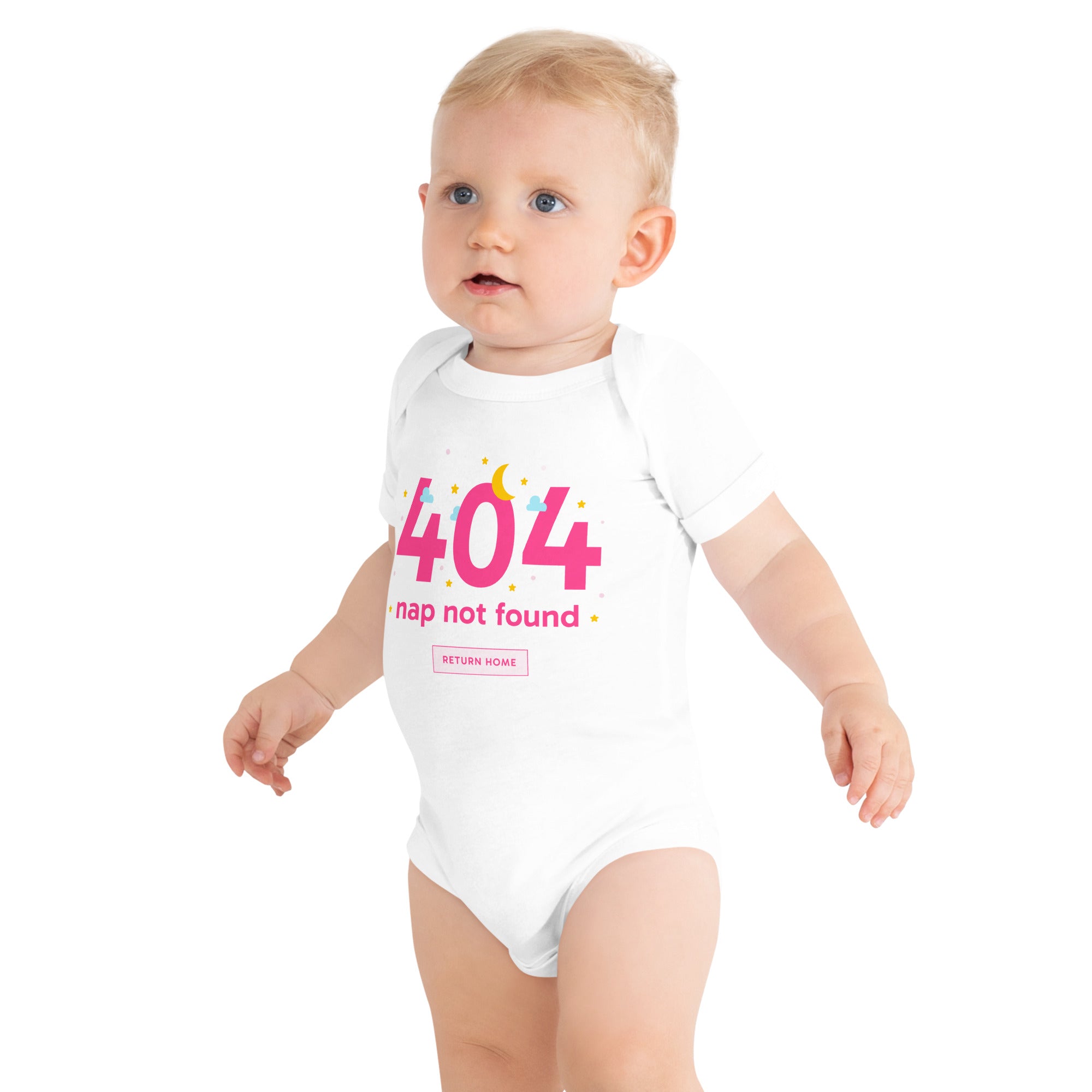 404 Nap Not Found Baby Onesie