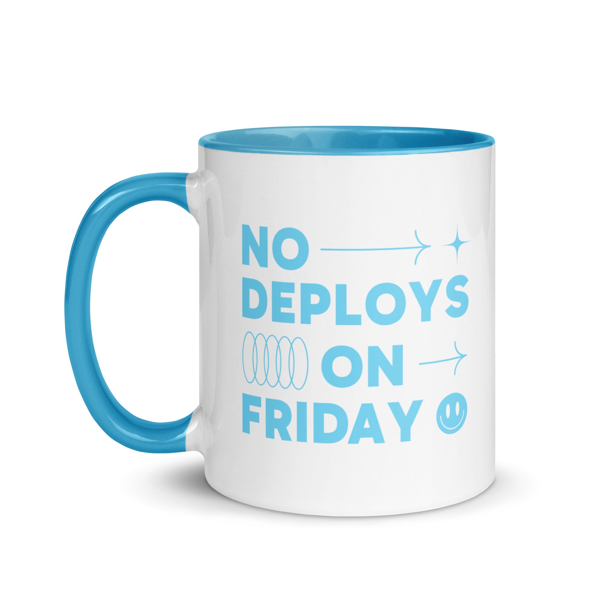 No Deploys On Friday Mug