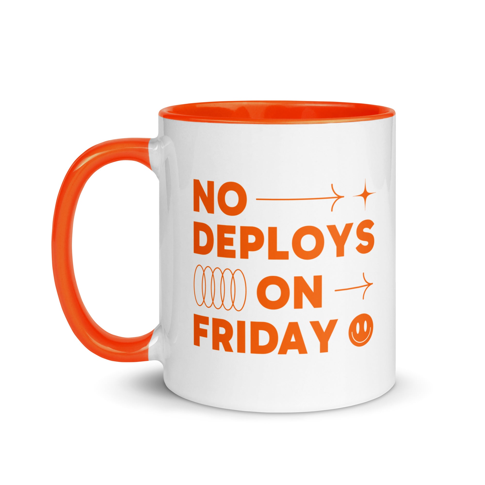 No Deploys On Friday Mug