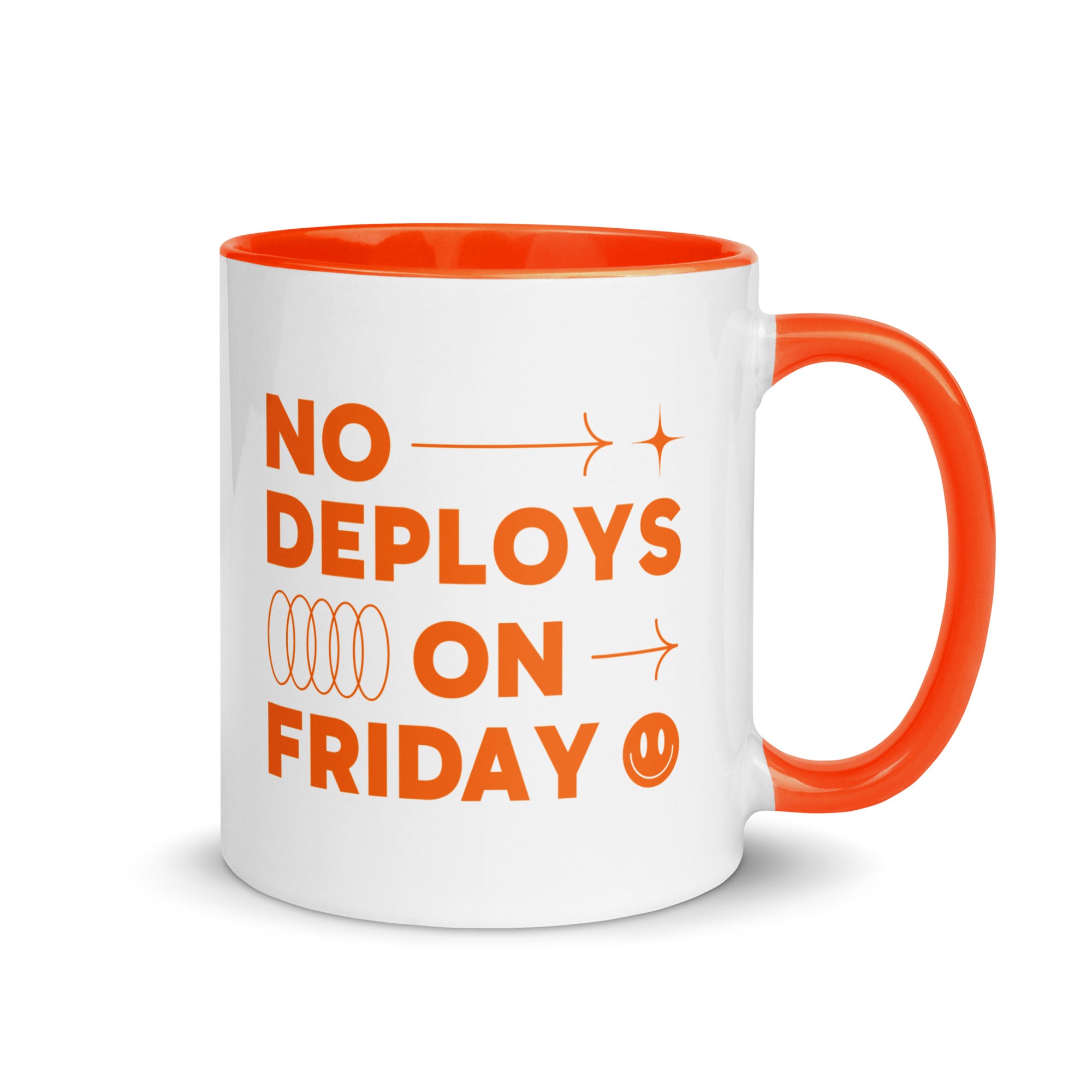 No Deploys On Friday Mug