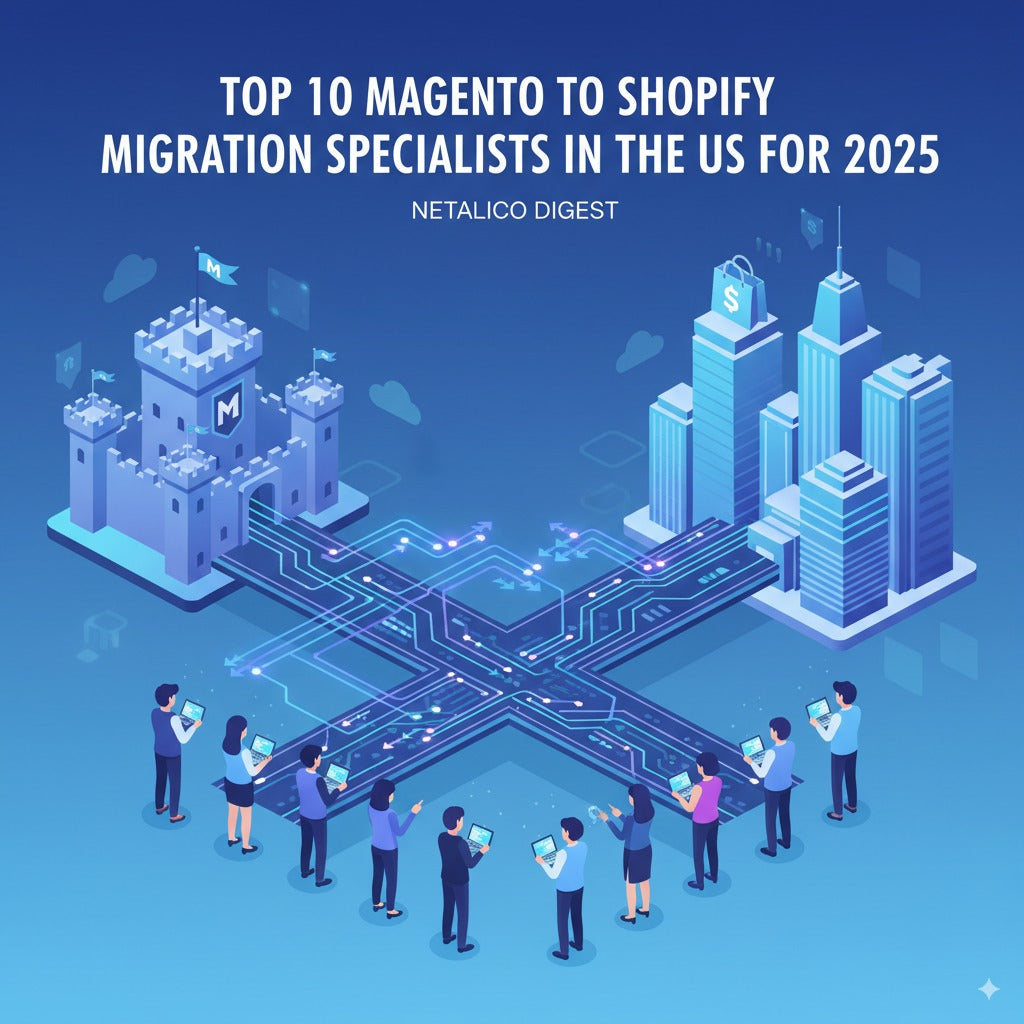 Top 10 Magento to Shopify Migration Specialists in the US for 2025