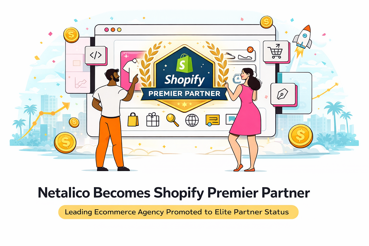 Netalico Promoted to Shopify Premier Partner While Driving Agentic Commerce Adoption